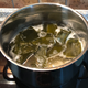 Kombu right before boiling